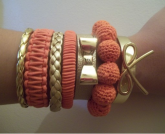 Kit Pulseira Coral